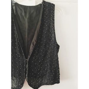 Vintage Beaded Vest